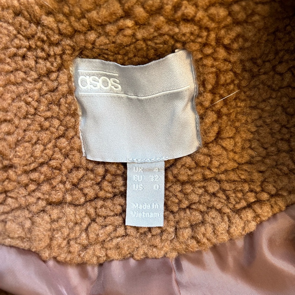 ASOS Teddy Coat - Picture 3 of 5